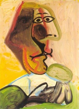 company of captain reinier reael known as themeagre company Painting - Bust of a man 1971 Pablo Picasso